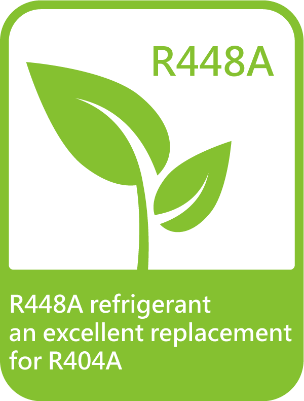 R448A refrigerant an excellent replacement for R404A.